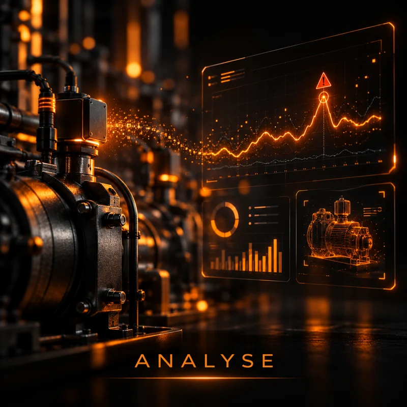 Analyse industrielle Orange Noire