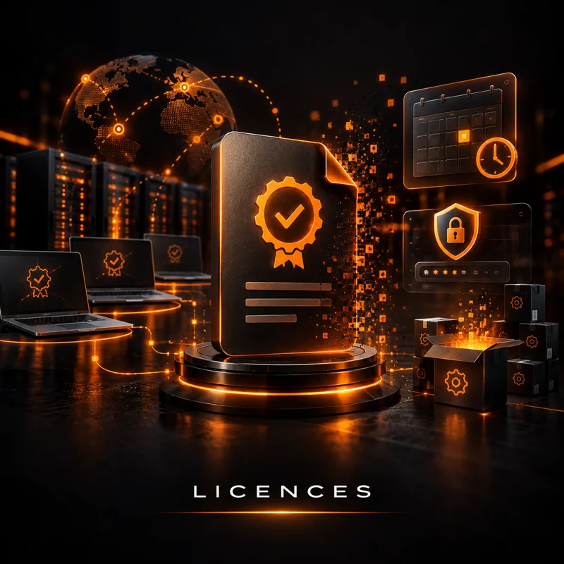 Licences Orange Noire